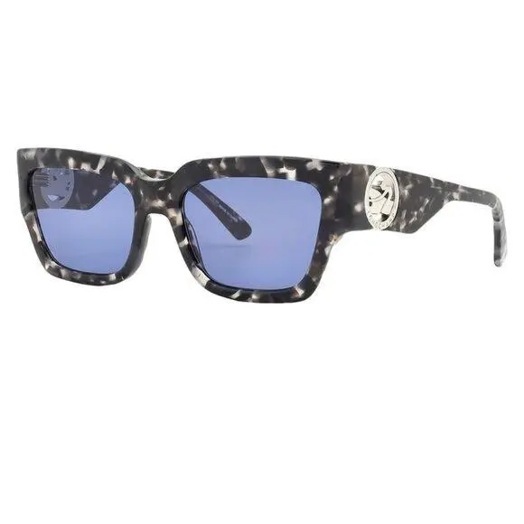 Longchamp Blue Square Ladies Sunglasses