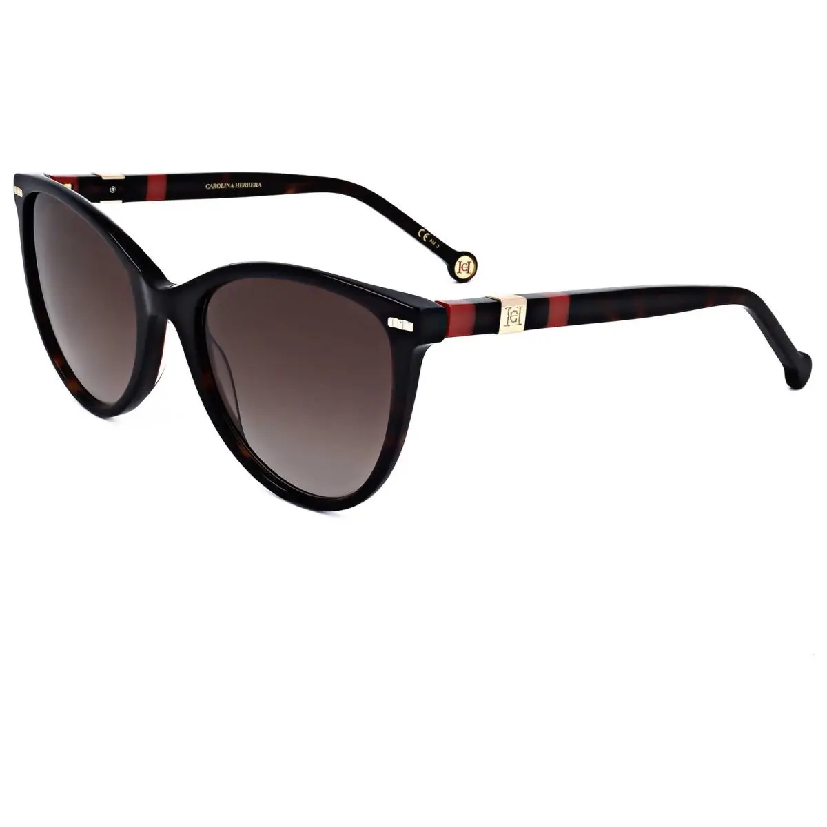Carolina Herrera Women`s 57mm Havana Red Sunglasses HER0107-S-O63-57