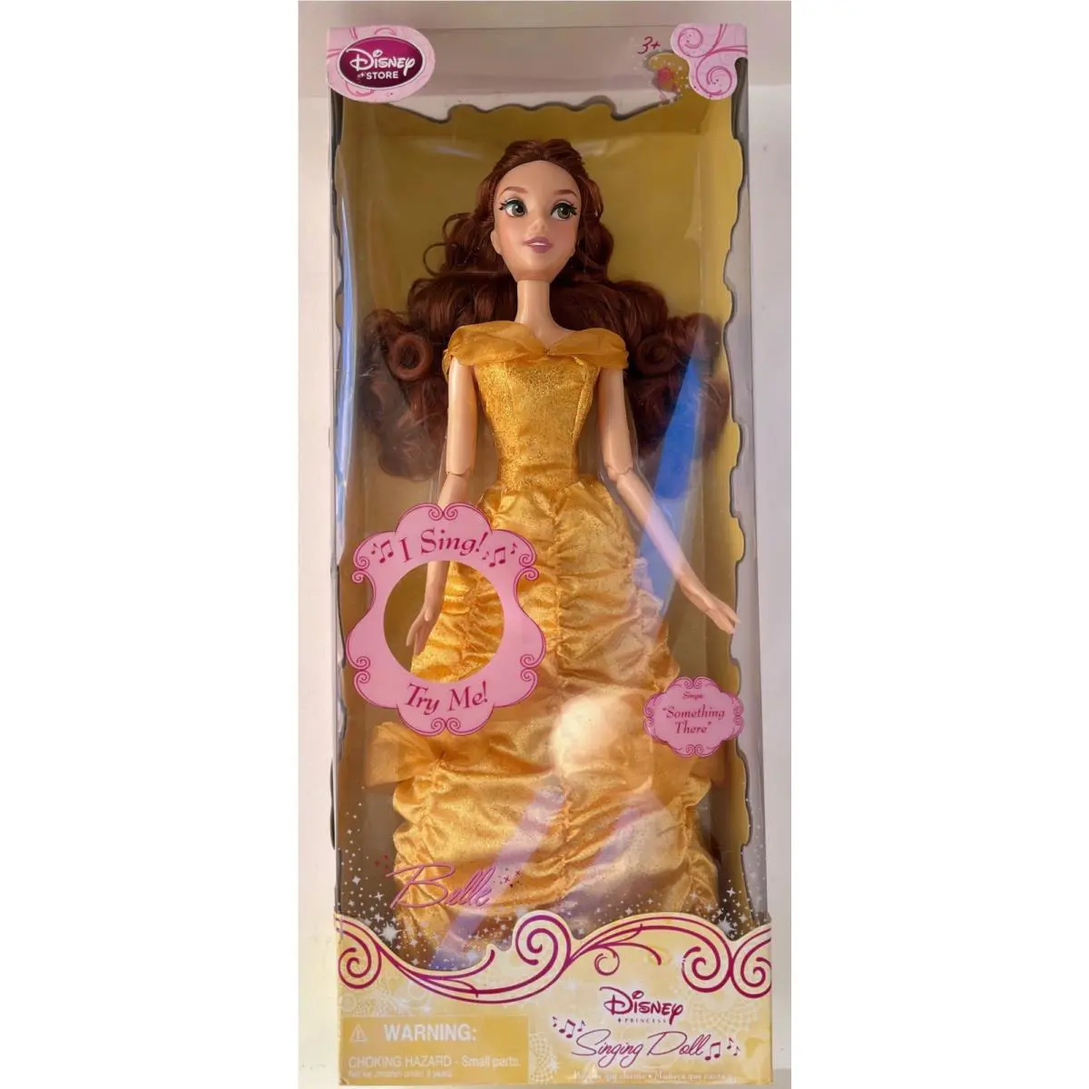Disney Store 1991 Exclusive 17 Singing Belle Princess 12 Hair Beauty Beast