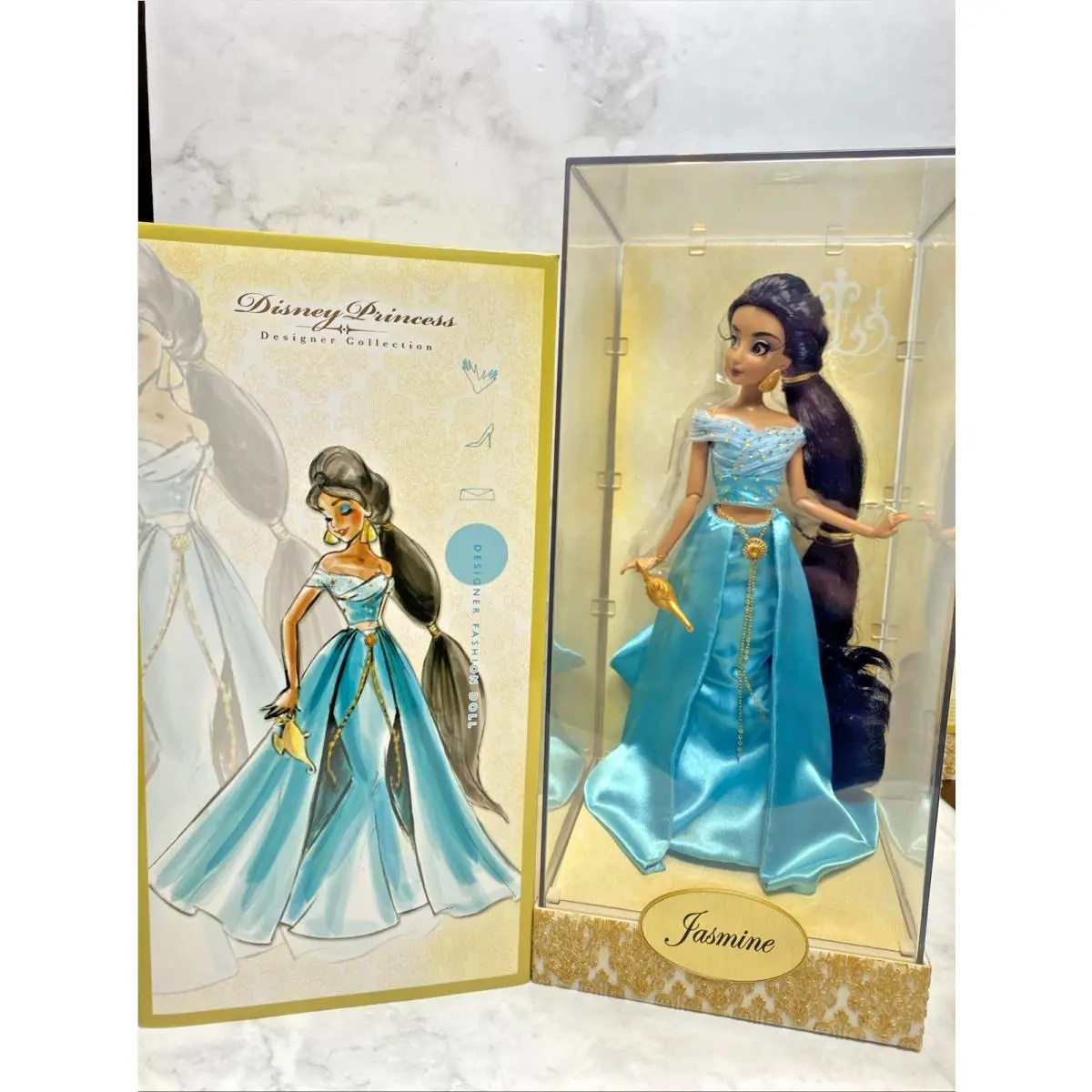 Disney Store Aladdin Jasmine Designer Doll Limited Edition LE 2011 Ergs