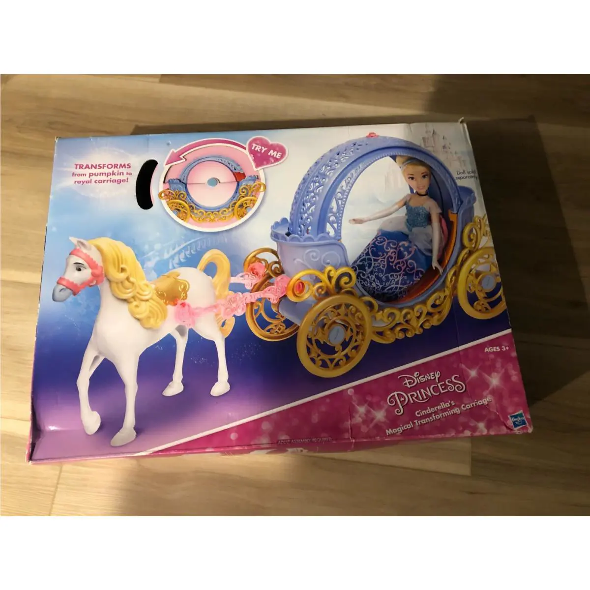 Disney Princess Cinderella s Magical Transforming Carriage By Hasbro