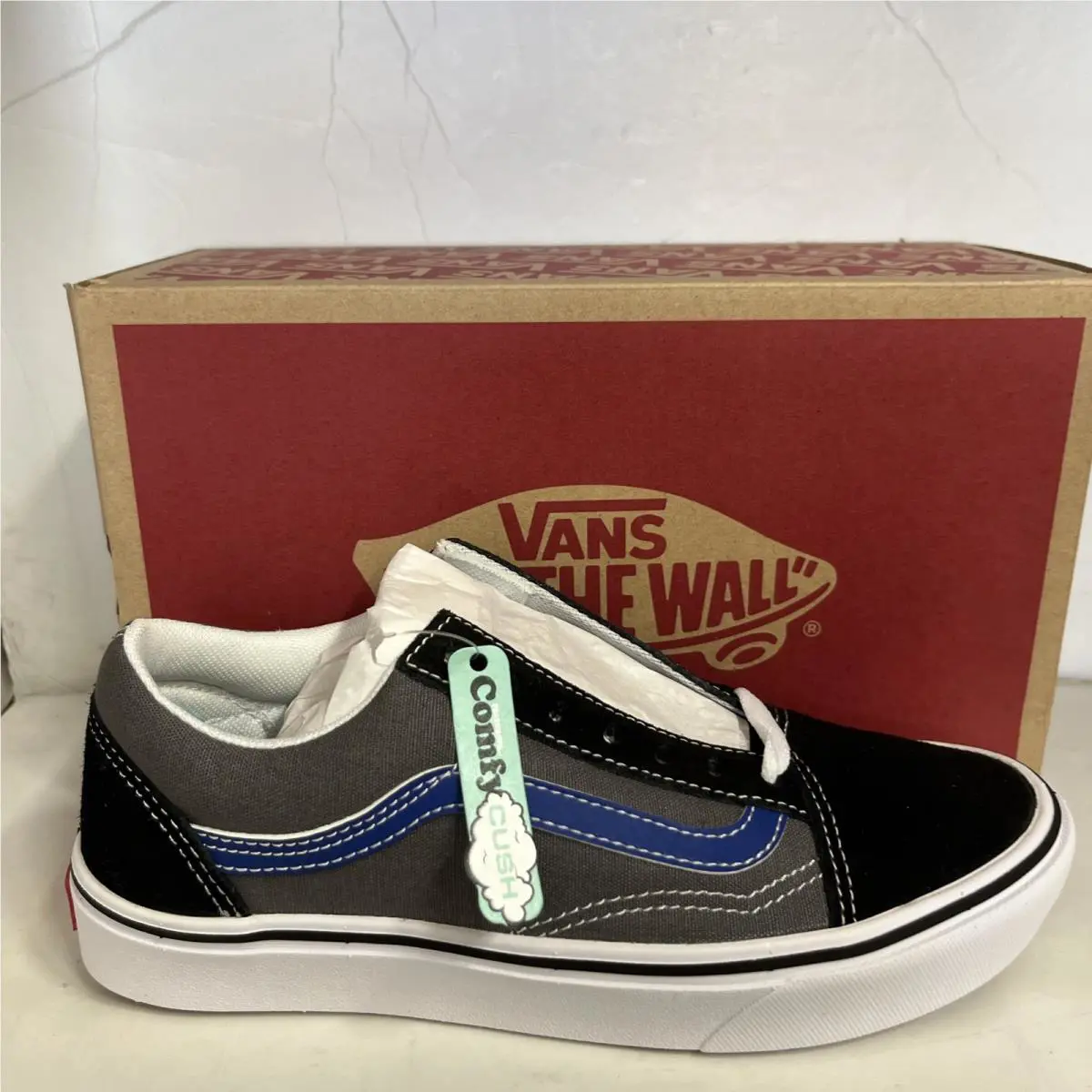 Vans shoes - Vans Confucius Old Skool - Confucius Old Skool - VN0A3WMA49M - BLACK/PEWTER 11