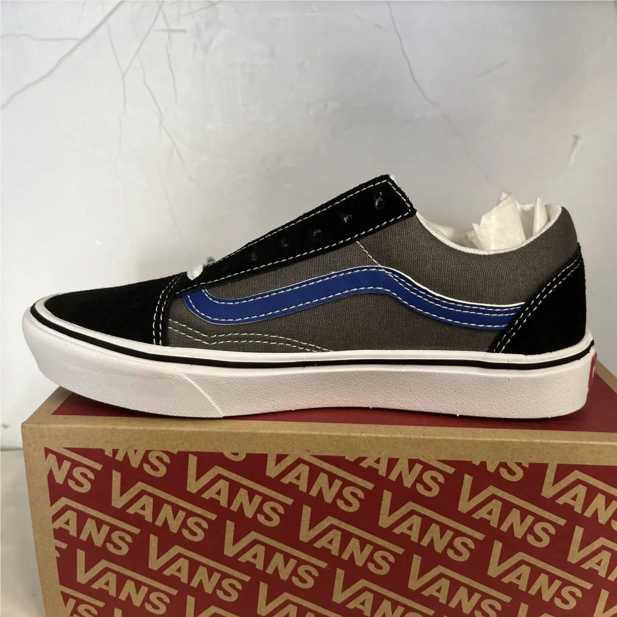 Vans shoes - Vans Confucius Old Skool - Confucius Old Skool - VN0A3WMA49M - BLACK/PEWTER 4