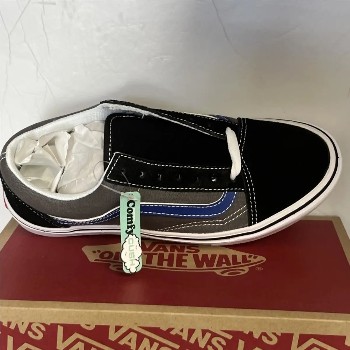 Vans shoes - Vans Confucius Old Skool - Confucius Old Skool - VN0A3WMA49M - BLACK/PEWTER 7