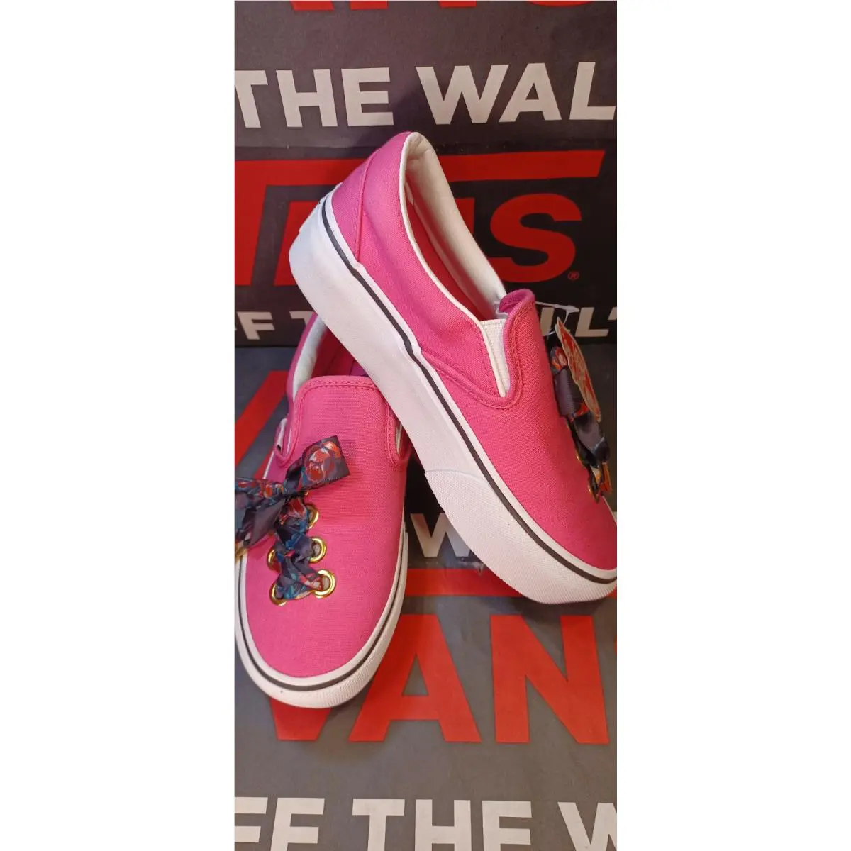 Vans shoes - VANS Off The Wall - Off The Wall - Pink Yellow White 5