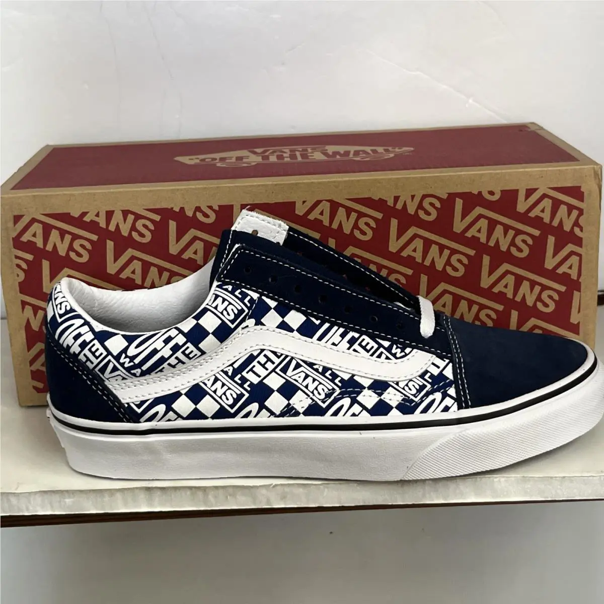 Vans shoes - VANS Old Skool - Old Skool - VN0A3WKT4QA - NAVY / WHITE 0
