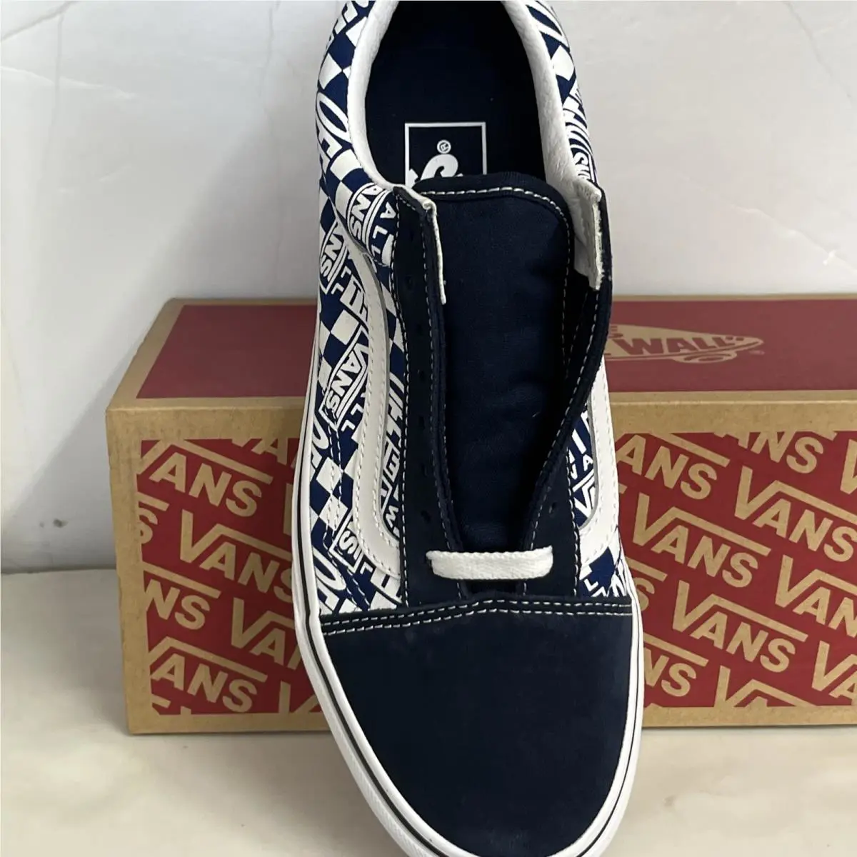 Vans shoes - VANS Old Skool - Old Skool - VN0A3WKT4QA - NAVY / WHITE 1