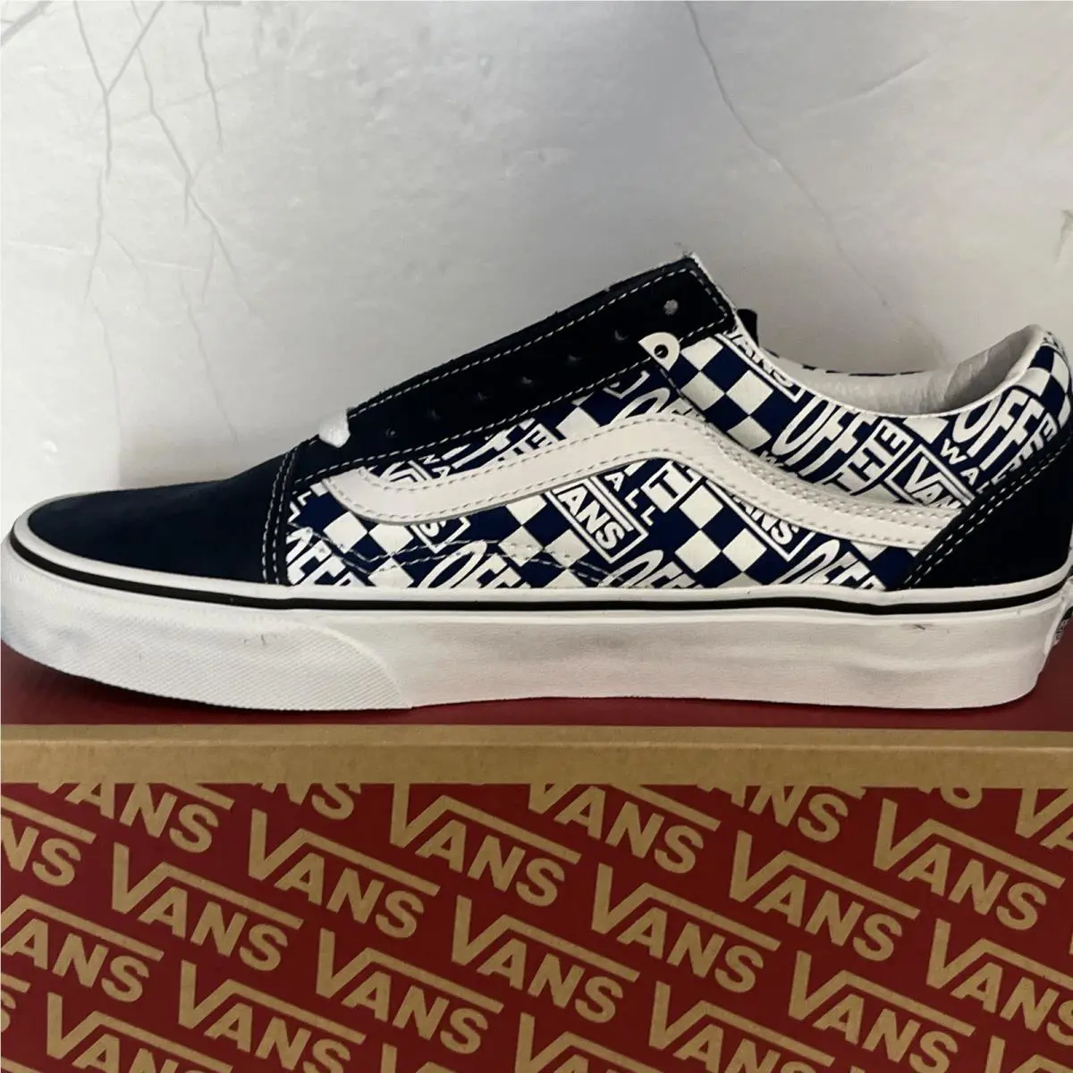 Vans shoes - VANS Old Skool - Old Skool - VN0A3WKT4QA - NAVY / WHITE 5