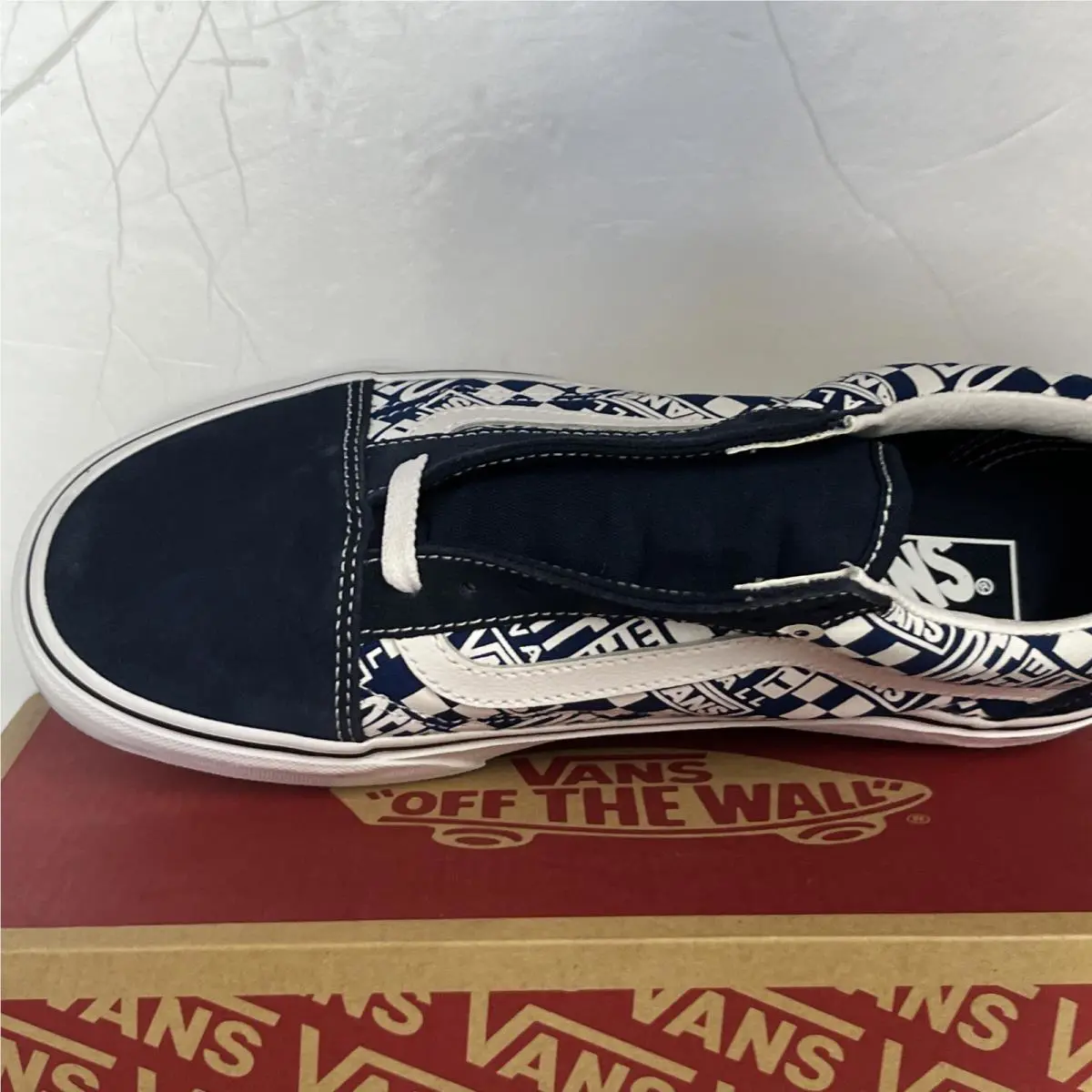 Vans shoes - VANS Old Skool - Old Skool - VN0A3WKT4QA - NAVY / WHITE 7