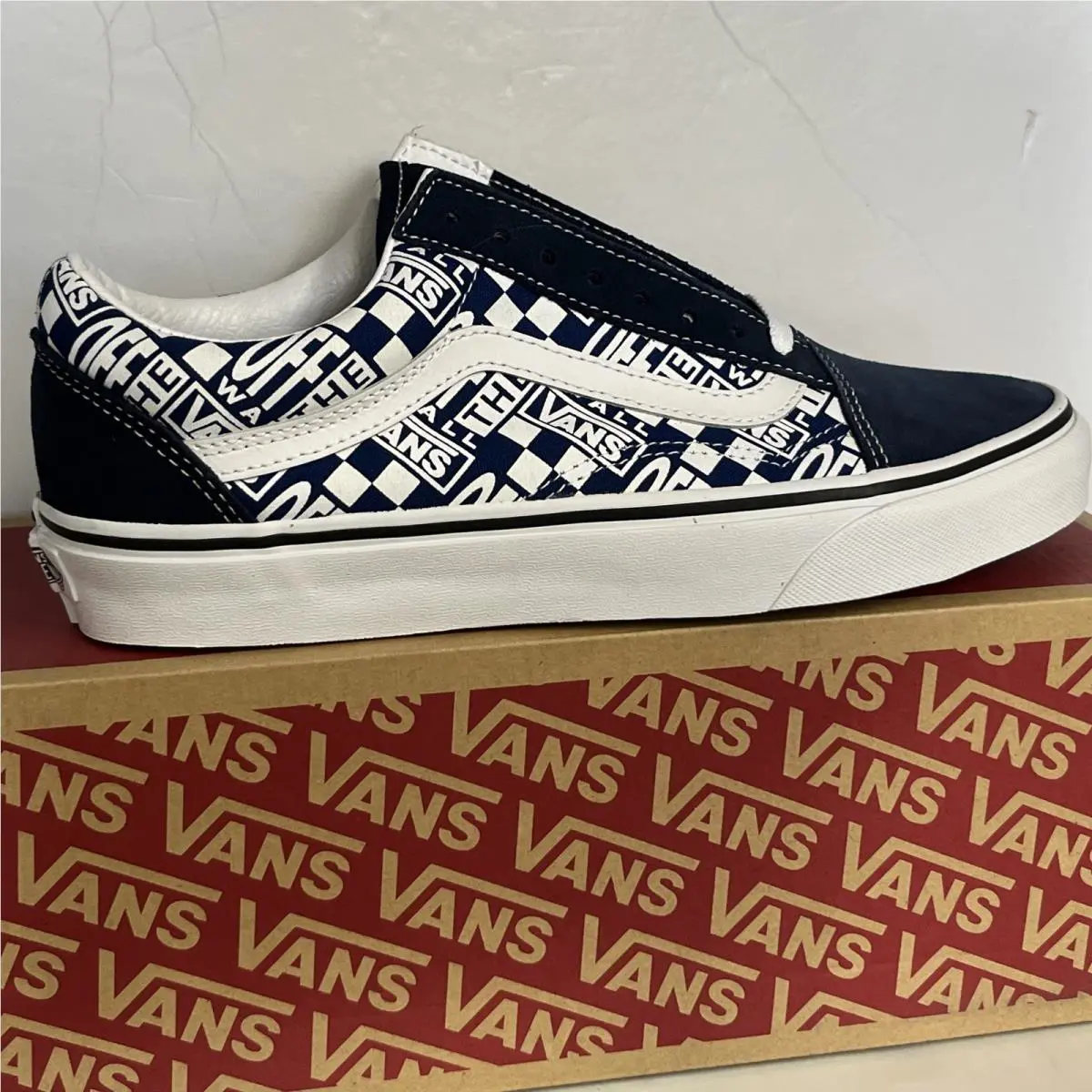 Vans shoes - VANS Old Skool - Old Skool - VN0A3WKT4QA - NAVY / WHITE 9