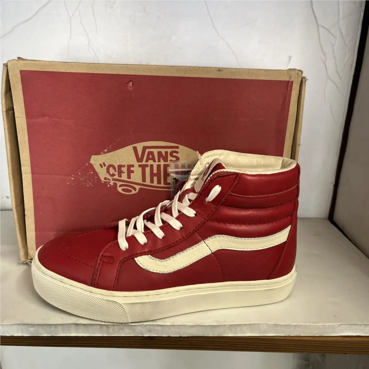 Vans shoes - VANS Sk8-Hi - VN000177GS5 - CHILL PEPPER 9