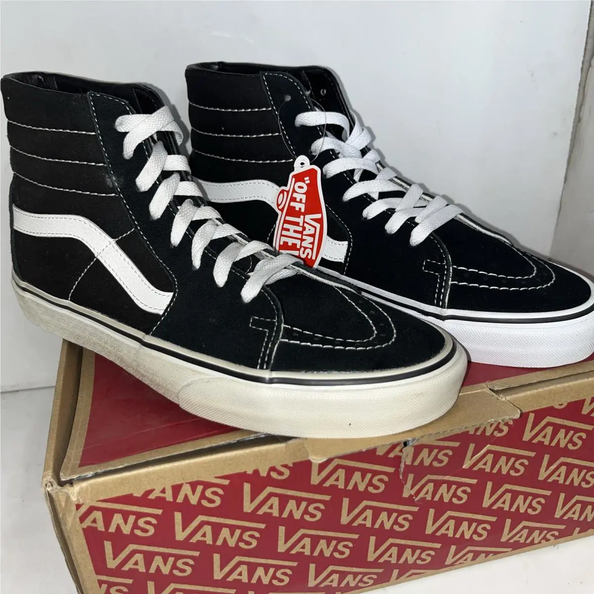 Vans shoes - VANS Off The Wall - Off The Wall - VN000D5IB8C - BLACK/ WHITE 15