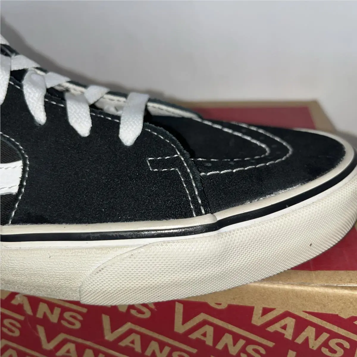 Vans shoes - VANS Off The Wall - Off The Wall - VN000D5IB8C - BLACK/ WHITE 9