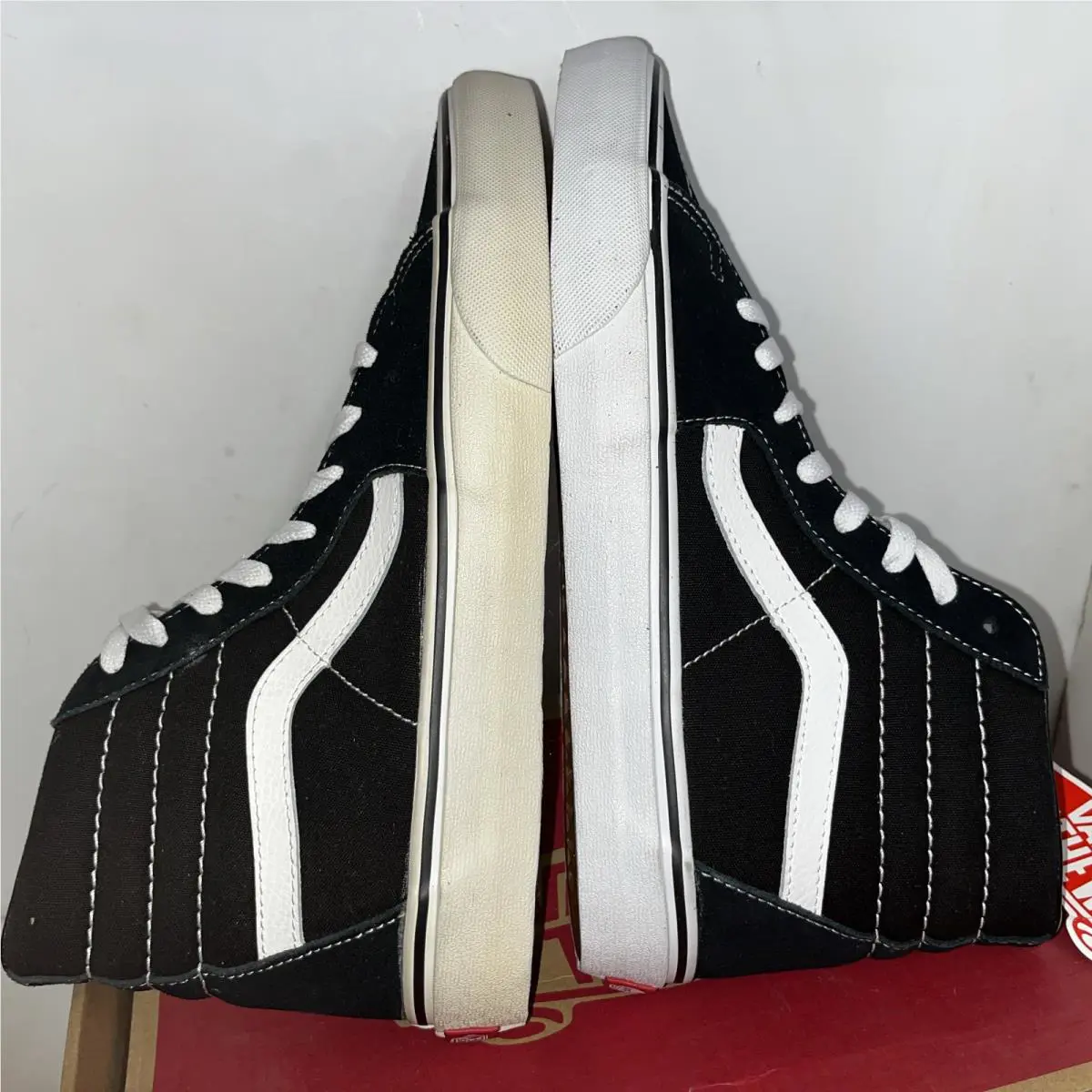 Vans shoes - VANS Off The Wall - Off The Wall - VN000D5IB8C - BLACK/ WHITE 34