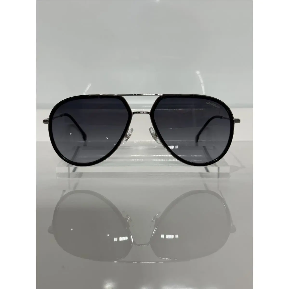 Carrera 295S 8079O Aviator w. Plastic Insert Gray Gradient Sunglasses