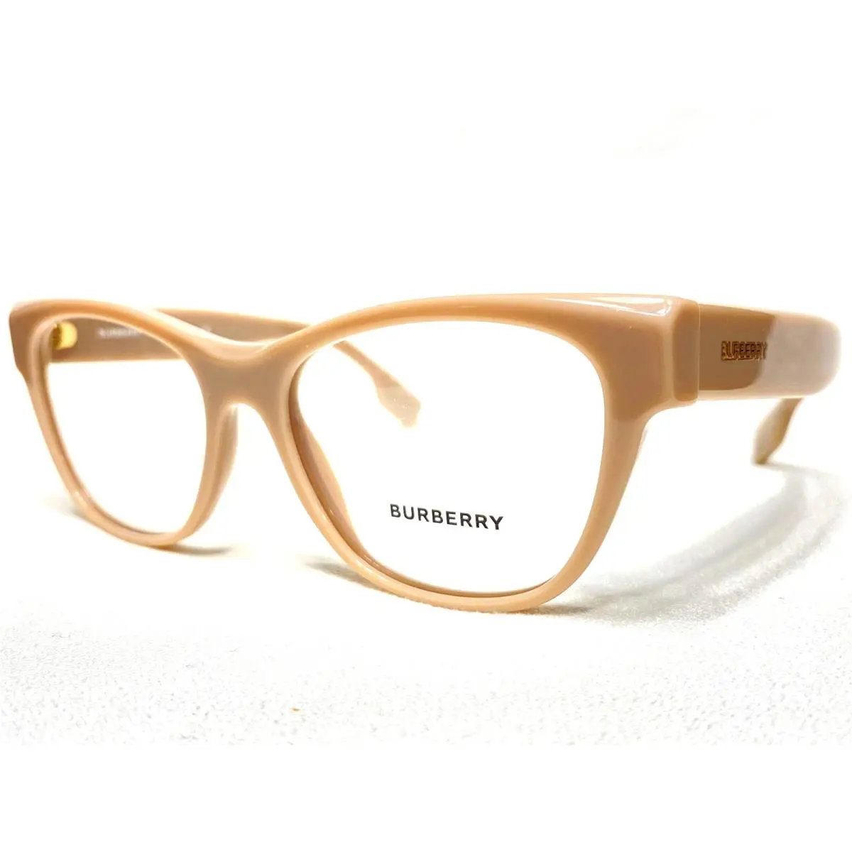 Burberry Eyeglasses Womens B2301 3807 Beige Square Designer Frames 51/16 140
