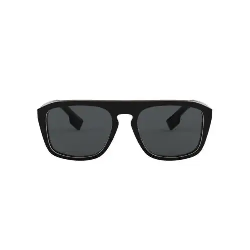 Burberry Men`s Sunglasses Black Multi Square BE4286-379881