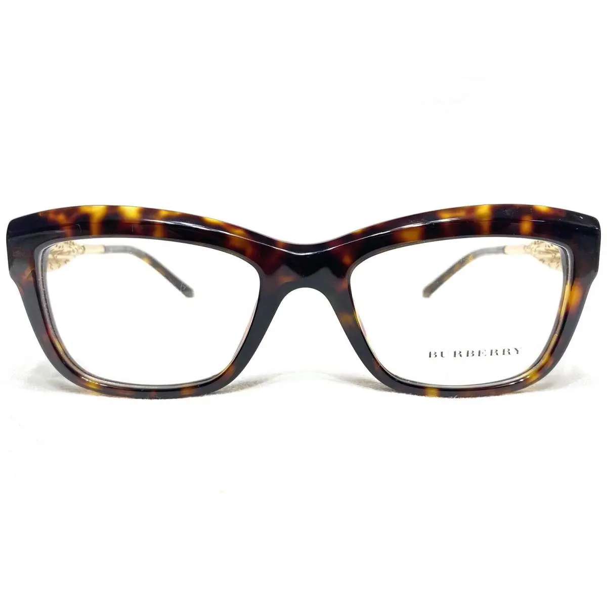 Burberry Eyeglasses B2211 3002 Women`s Dark Havana Square Frames 51/19 140