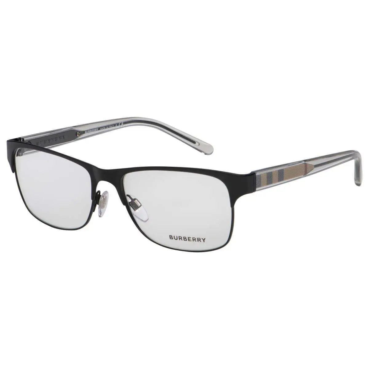 Burberry Men`s Black Browline Opticals BE1289-1007
