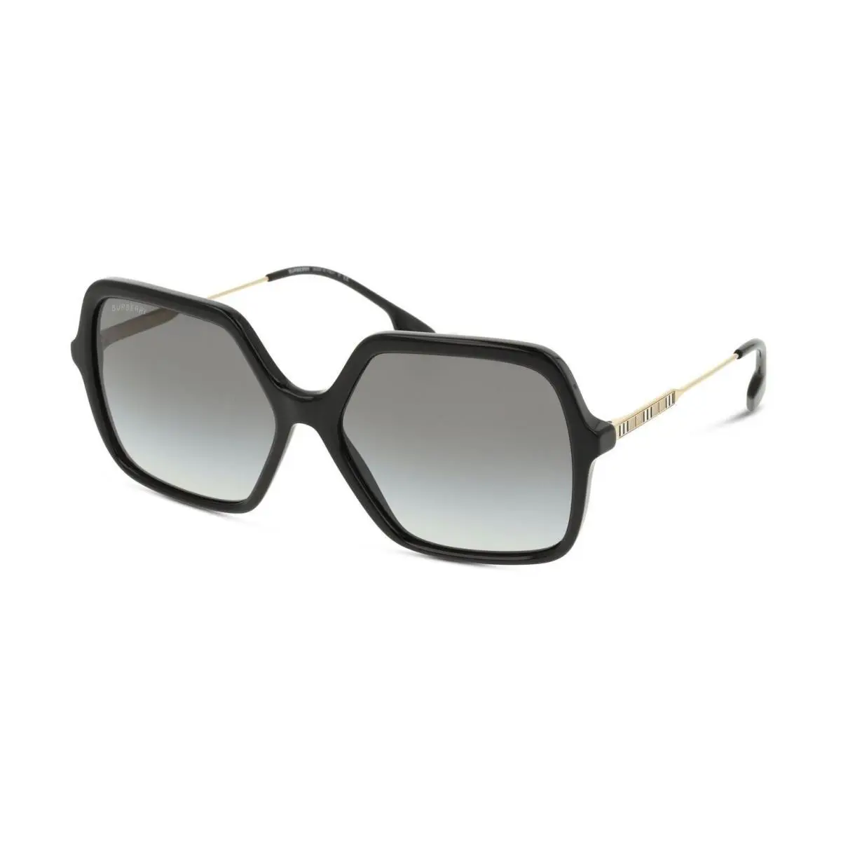 Burberry Women Sunglasses Black W/ Grey Gradient Square BE4324F-30018G