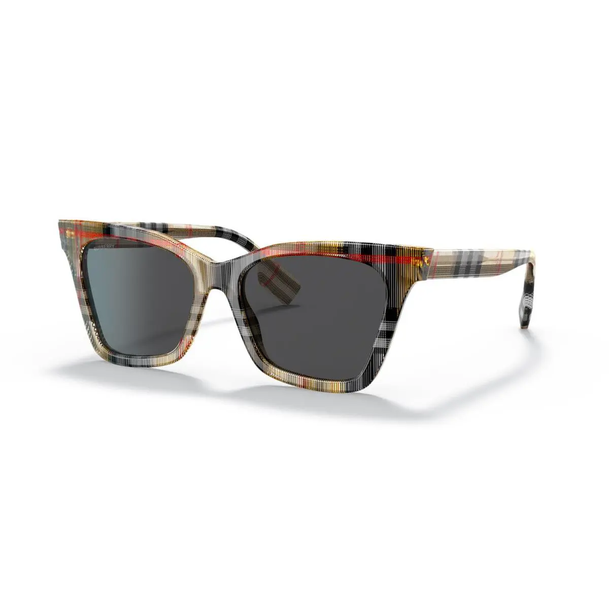 Burberry Women Sunglasses Vintage Check W/ Dark Grey Irregular BE4346-394487