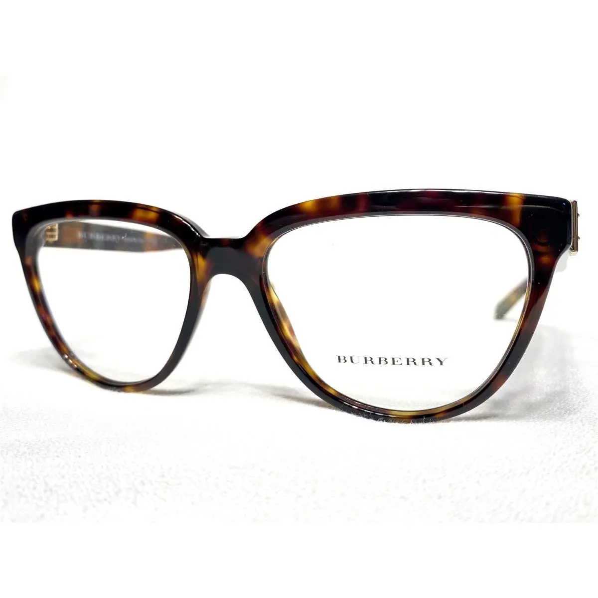 Burberry Eyeglasses Women`s B2268 3681 Dark Havana Designer Frames 53/16 140