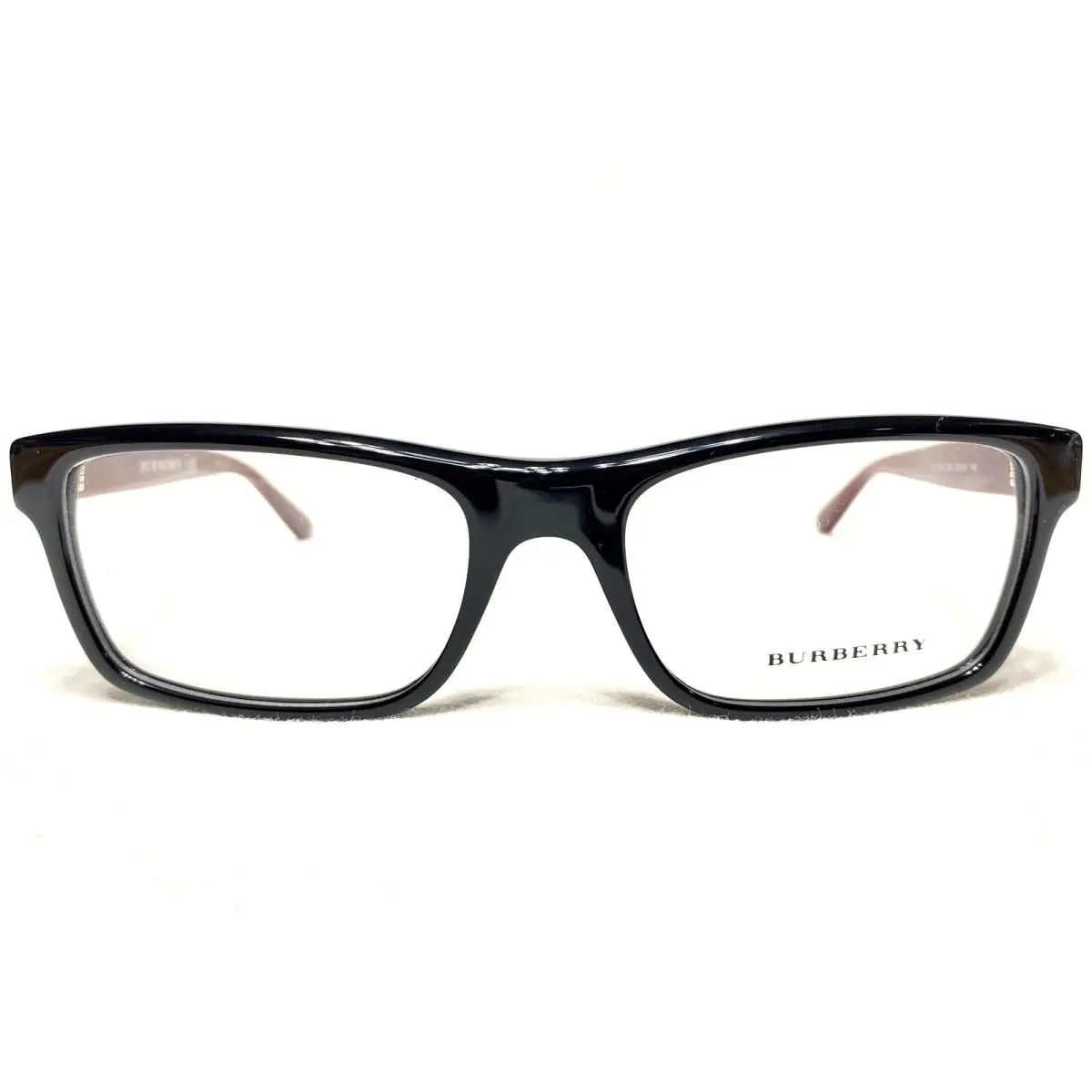 Burberry Eyeglasses BE2138 3510 Men`s Black Rectangle Designer Frames 55/18