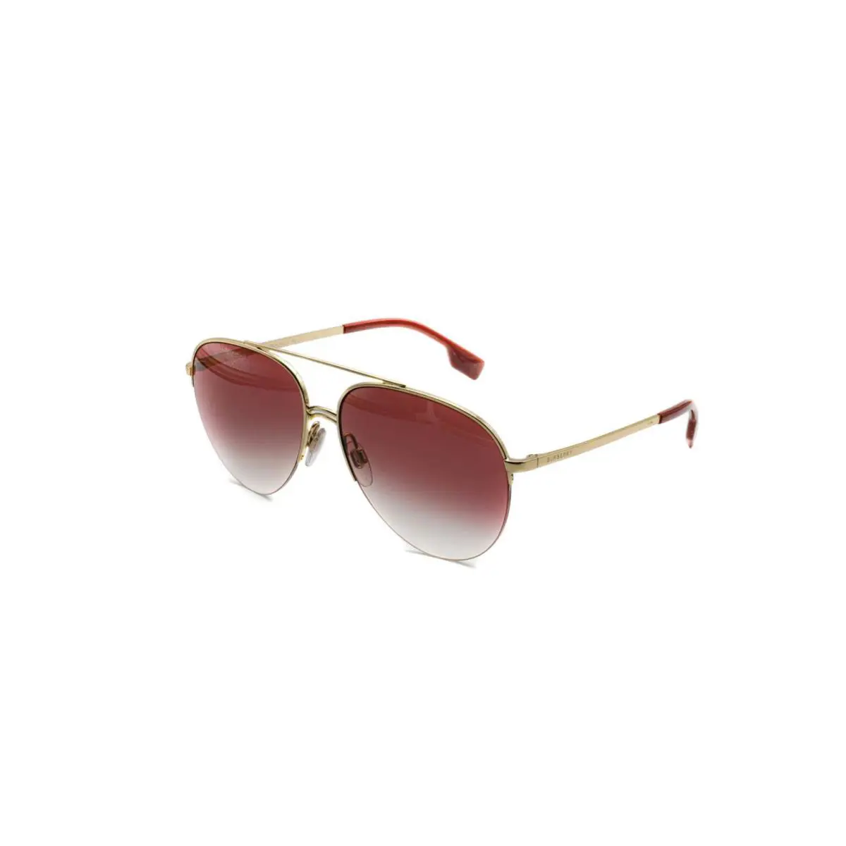 Burberry Sunglasses Ferry Light Gold Gradient Dark Violet Pilot BE311311098H