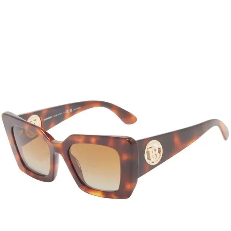 Burberry Women Sunglasses Light Havana W/ Brown Gradient Square BE4344-331613