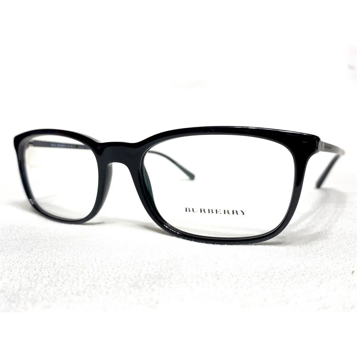 Burberry Eyeglasses Men`s B2267 3001 Black Modern Designer Frames 55/18 145