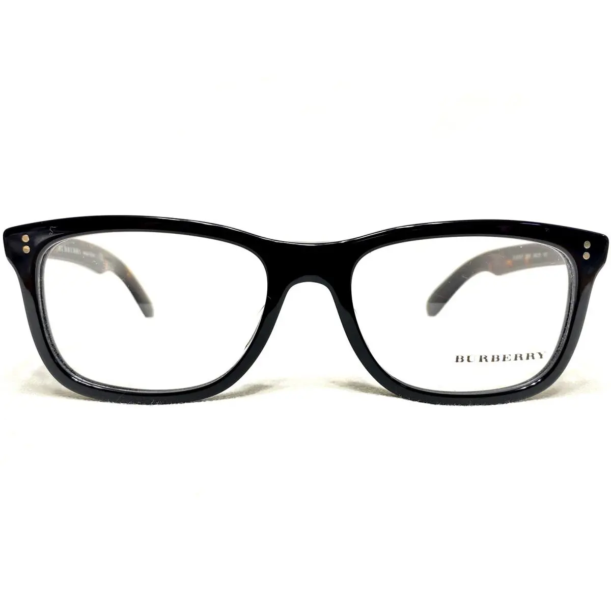Burberry Eyeglasses B2212-F 3554 Mens Black Square Designer Frames 54/18 140