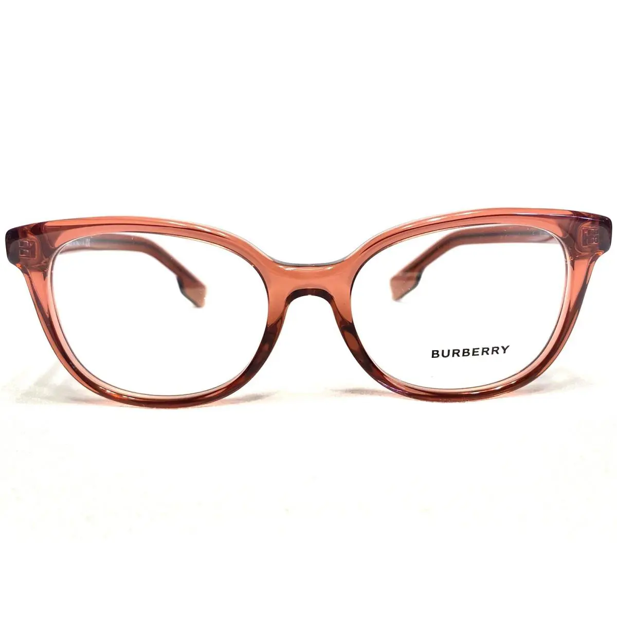 Burberry Eyeglasses BE2291 3796 Women`s Transparent Red Square Frames 51/17