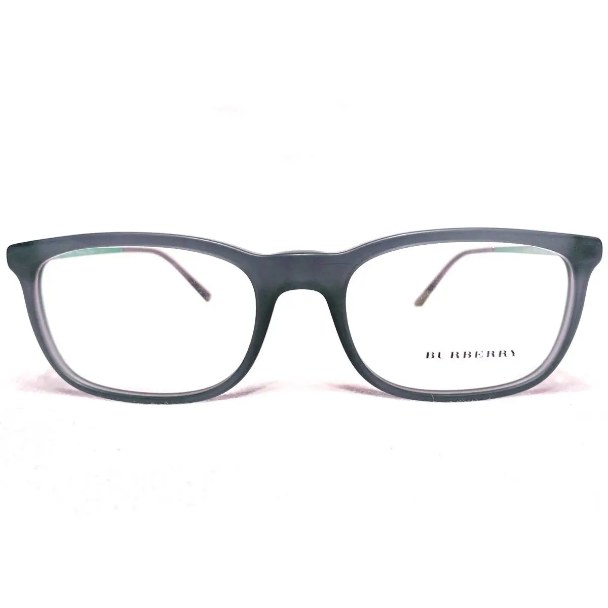 Burberry Eyeglasses B2267 3693 Mens Matte Grey Rectangle Modern Frames 53/18