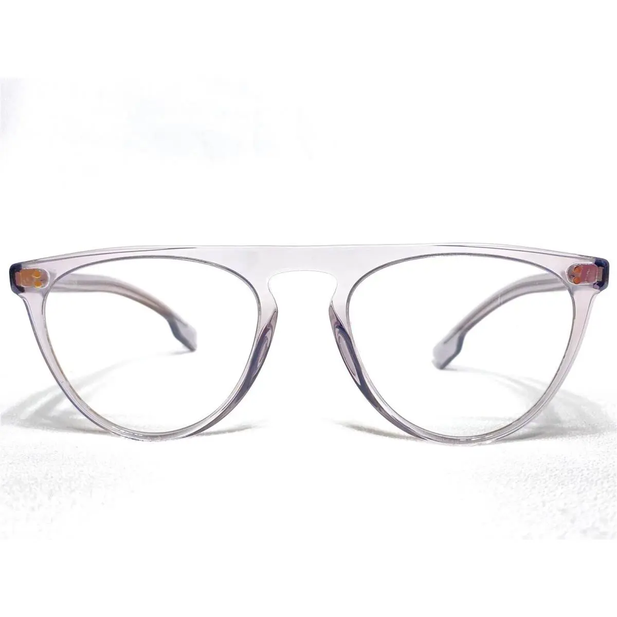 Burberry Sunglasses B4281 3028/1W Men`s Grey Translucent Pilot Frames 54/21