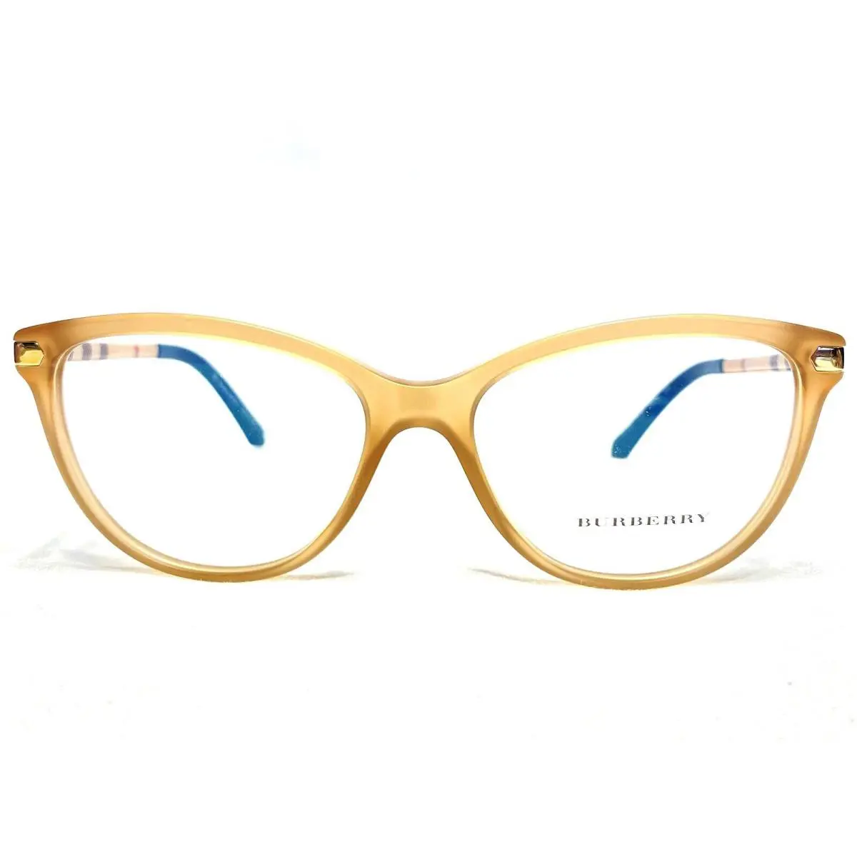 Burberry Eyeglasses BE2280 3750 Women`s Matte Brown Square Frames 52/16 140