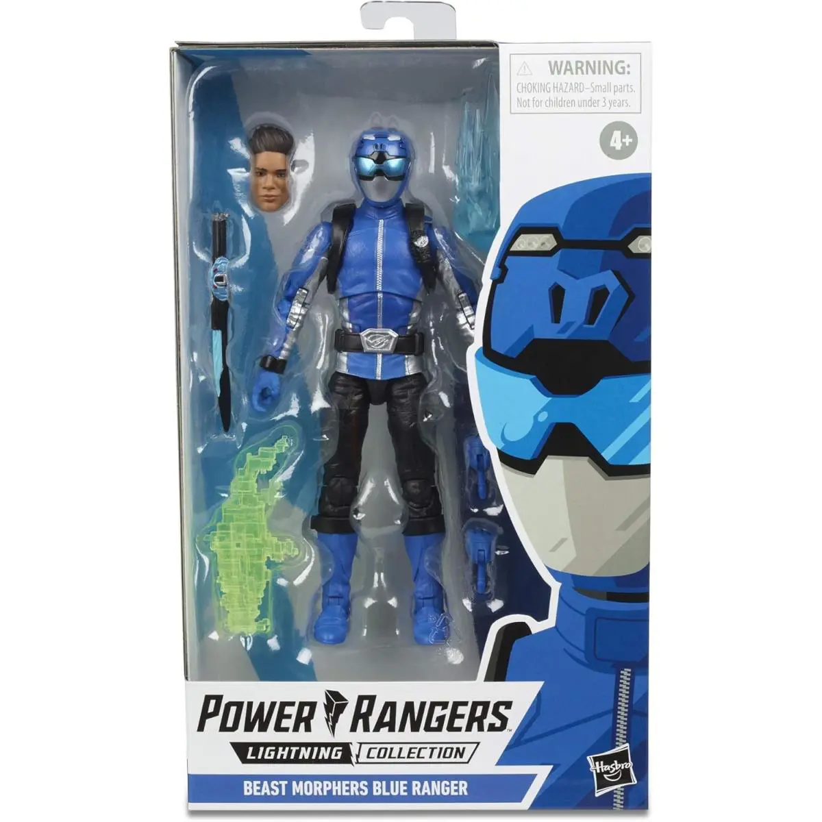 Power Rangers Lightning Collection 6 Beast Morphers Blue Ranger