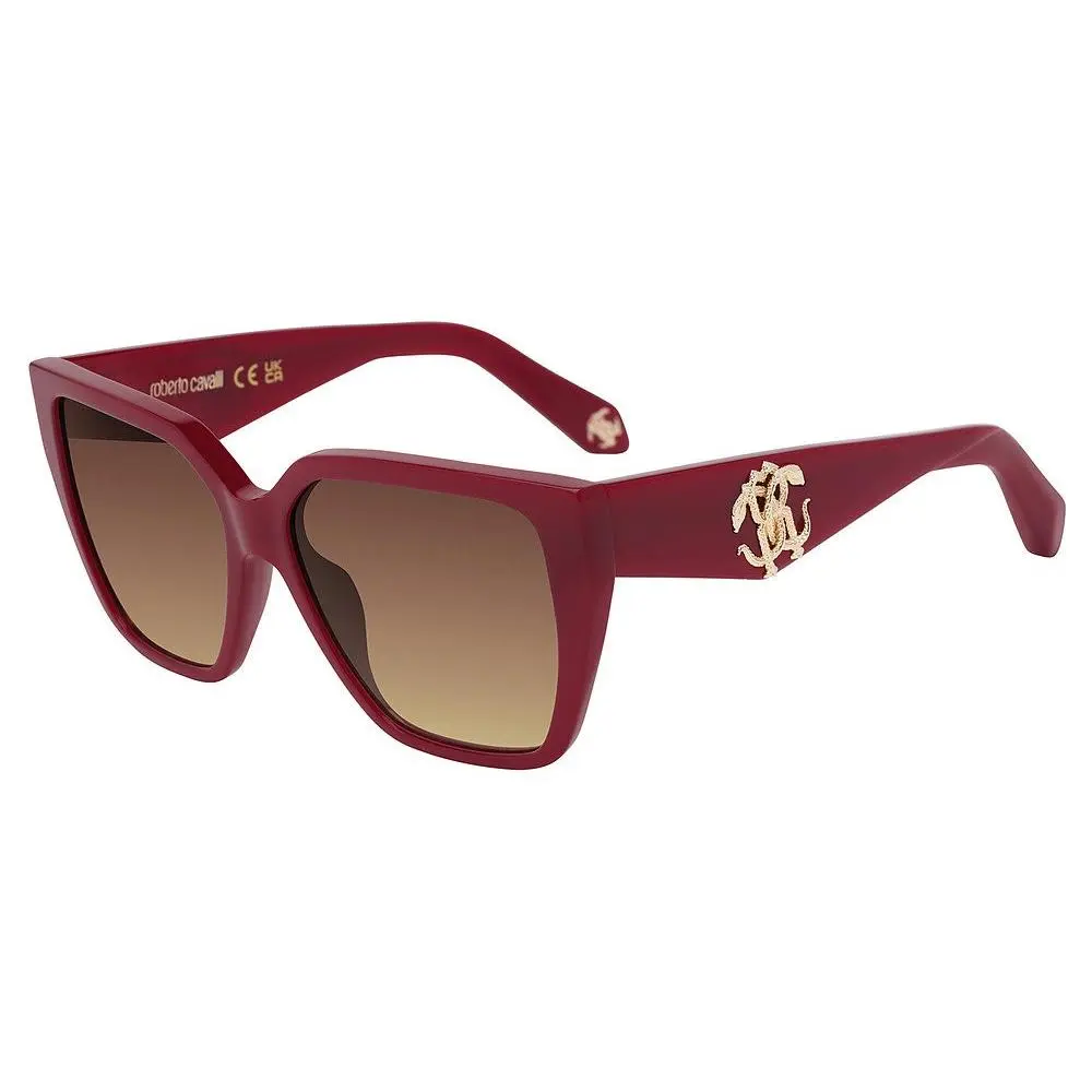 Src 137 Shiny Full Red 09ez Size 57 Sunglasses by Roberto Cavalli