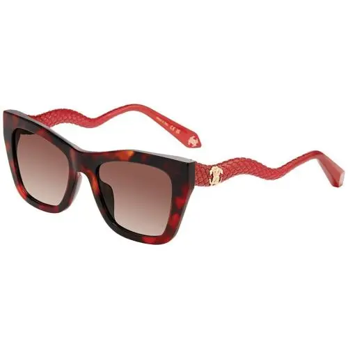 Src 129 M Shiny Red Havana 0795 Size 54 Sunglasses by Roberto Cavalli