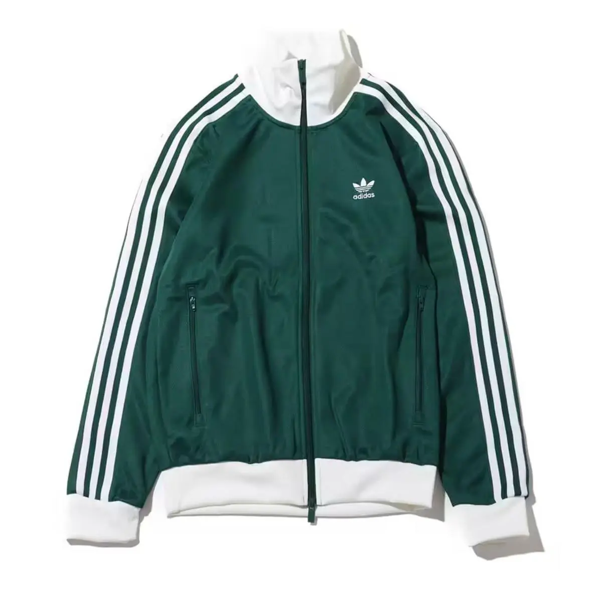 Adidas clothing - adidas Adicolor Classics Beckenbauer Track Jacket - IP0417 - Green 6