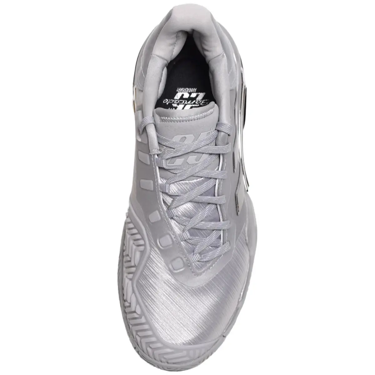 Adidas Barricade Silver 25TH Logo Tennis Shoes Performance Trainers Women Size - Silver