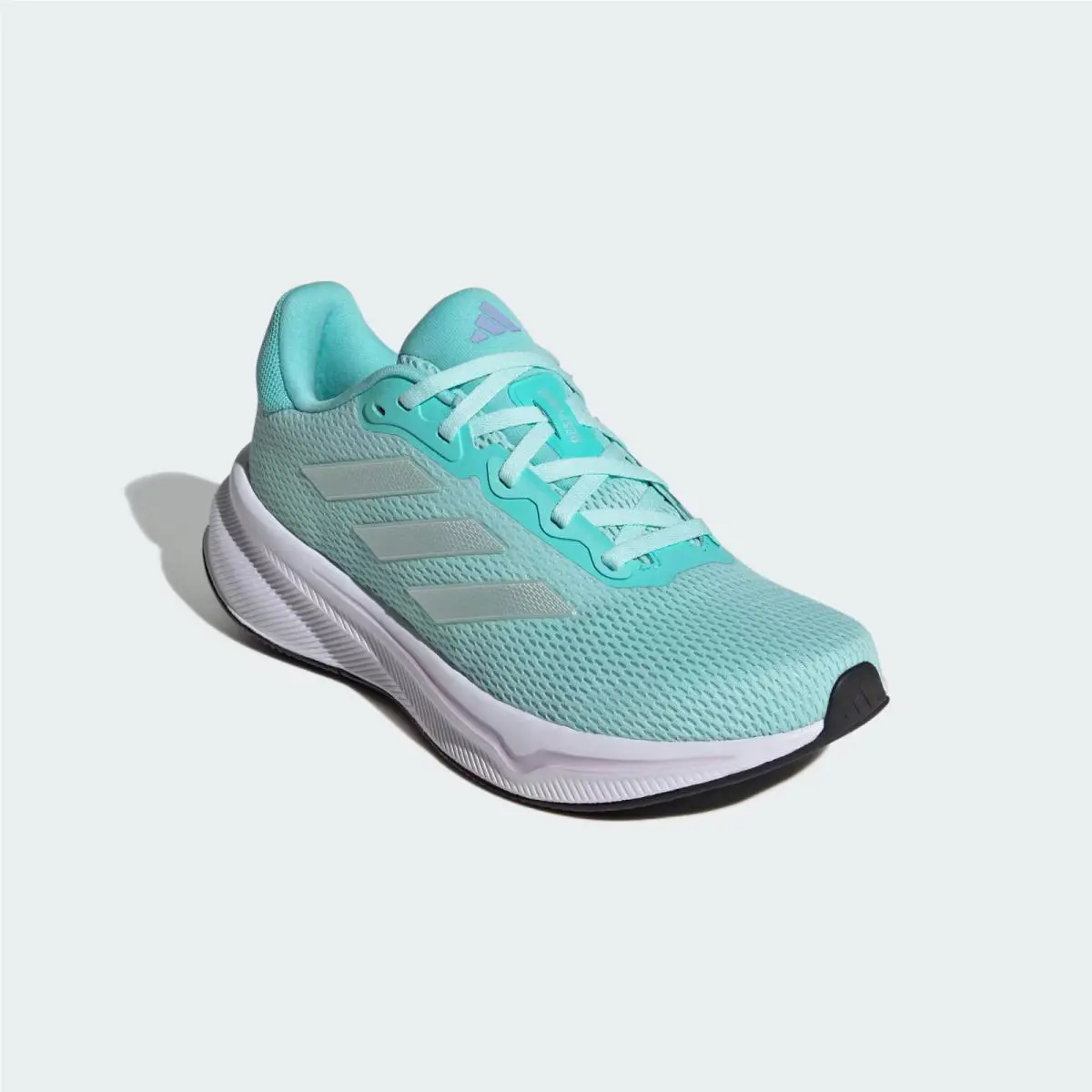 Adidas Response IH6016 Sneaker Women`s 7.5 Semi Flash Aqua Running Shoes GAL1255