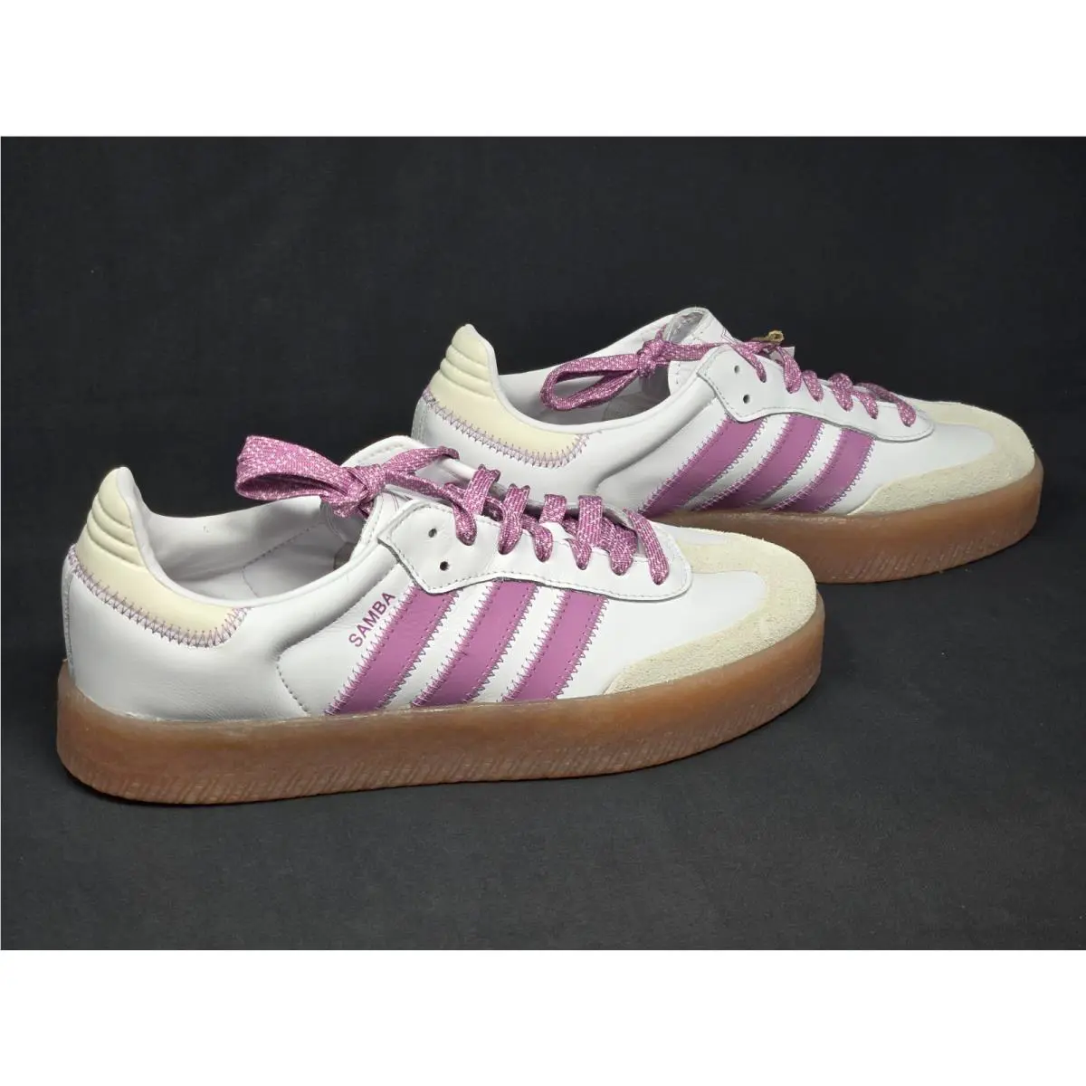 Adidas shoes - adidas Sambae - Sambae - IE9106 - White, Manufacturer: Cloud White/Preloved Purple/Off White 2