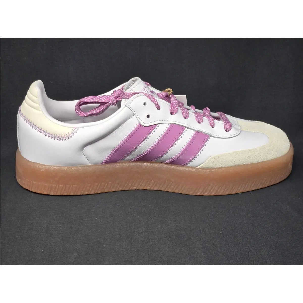 Adidas shoes - adidas Sambae - Sambae - IE9106 - White, Manufacturer: Cloud White/Preloved Purple/Off White 3