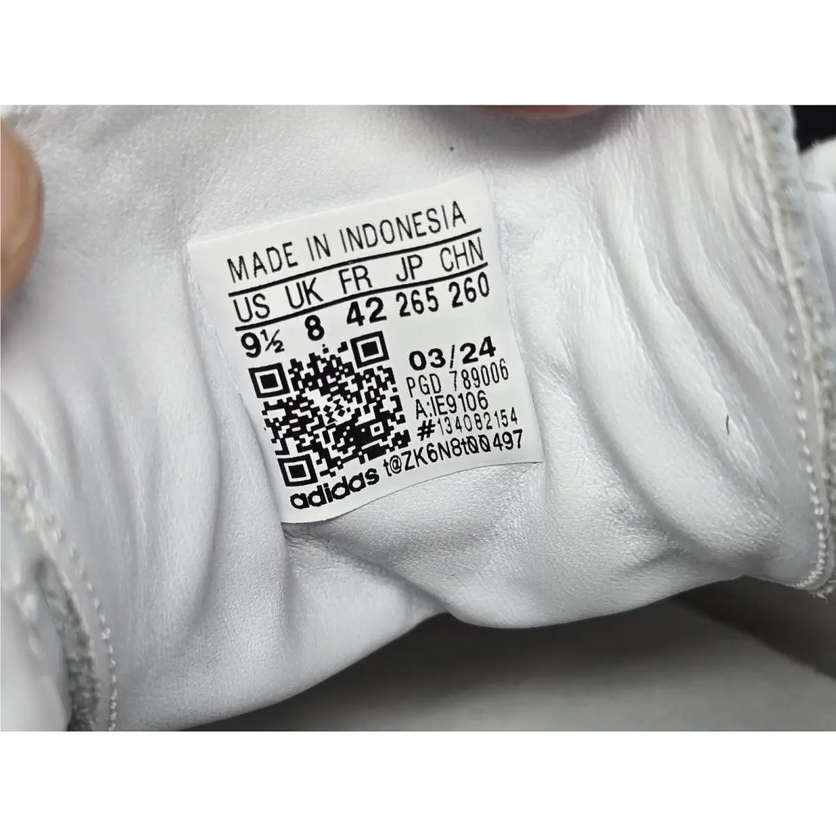 Adidas shoes - adidas Sambae - Sambae - IE9106 - White, Manufacturer: Cloud White/Preloved Purple/Off White 5