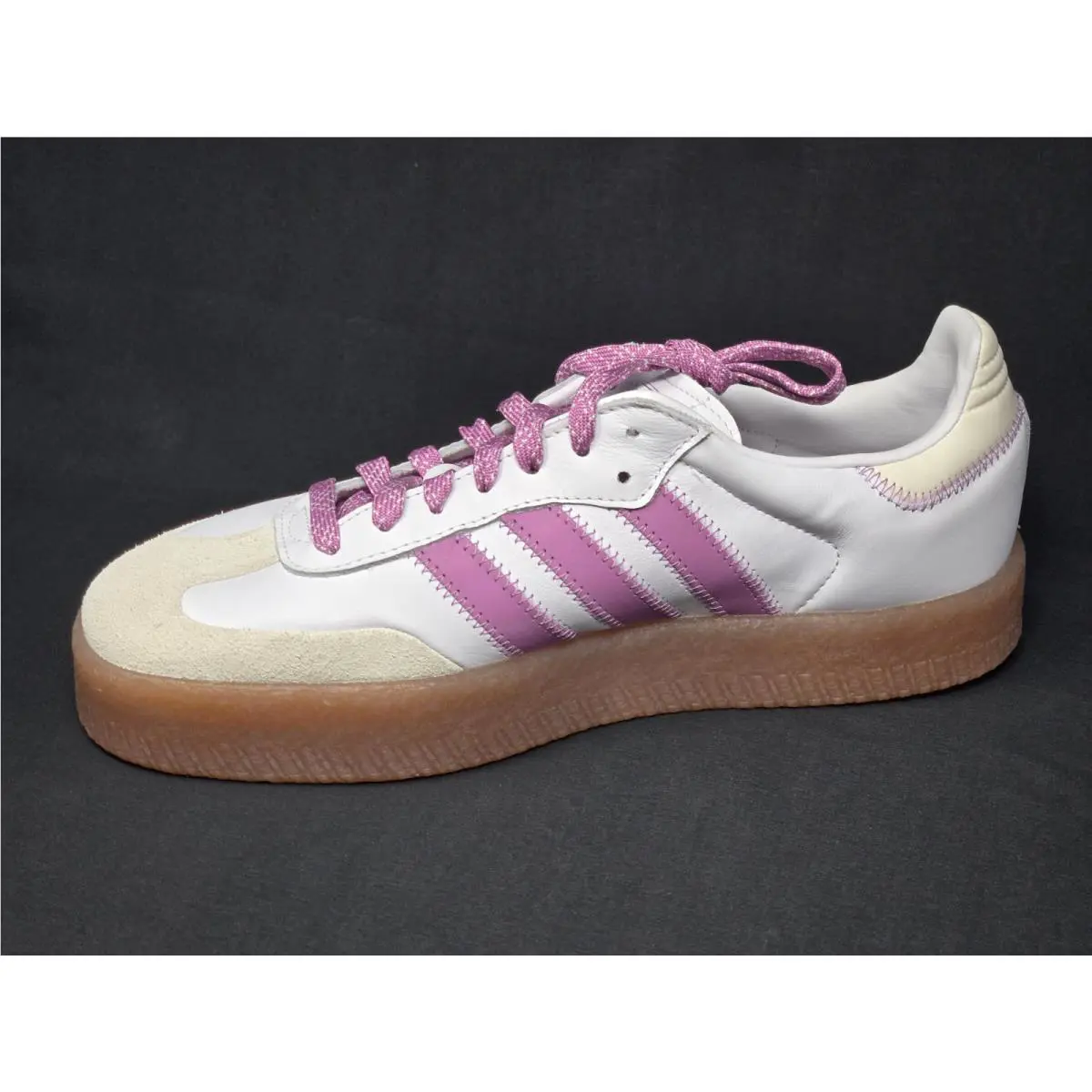 Adidas shoes - adidas Sambae - Sambae - IE9106 - White, Manufacturer: Cloud White/Preloved Purple/Off White 11