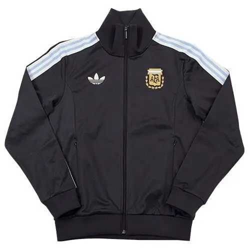 Adidas clothing - adidas Men`s Soccer Argentina Beckenbauer Track Top - IU2155 - Gray, Manufacture: Utility Black 7