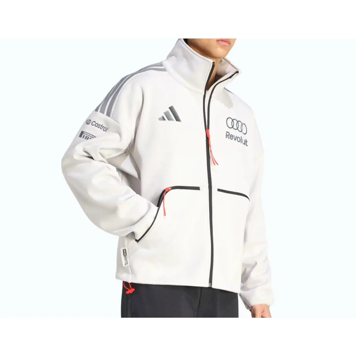 Adidas clothing - ADIDAS AUDI REVOLUT F1 TEAM ENGINEERS & MARKETING TRACK TOP - KE8919 - Gray 5