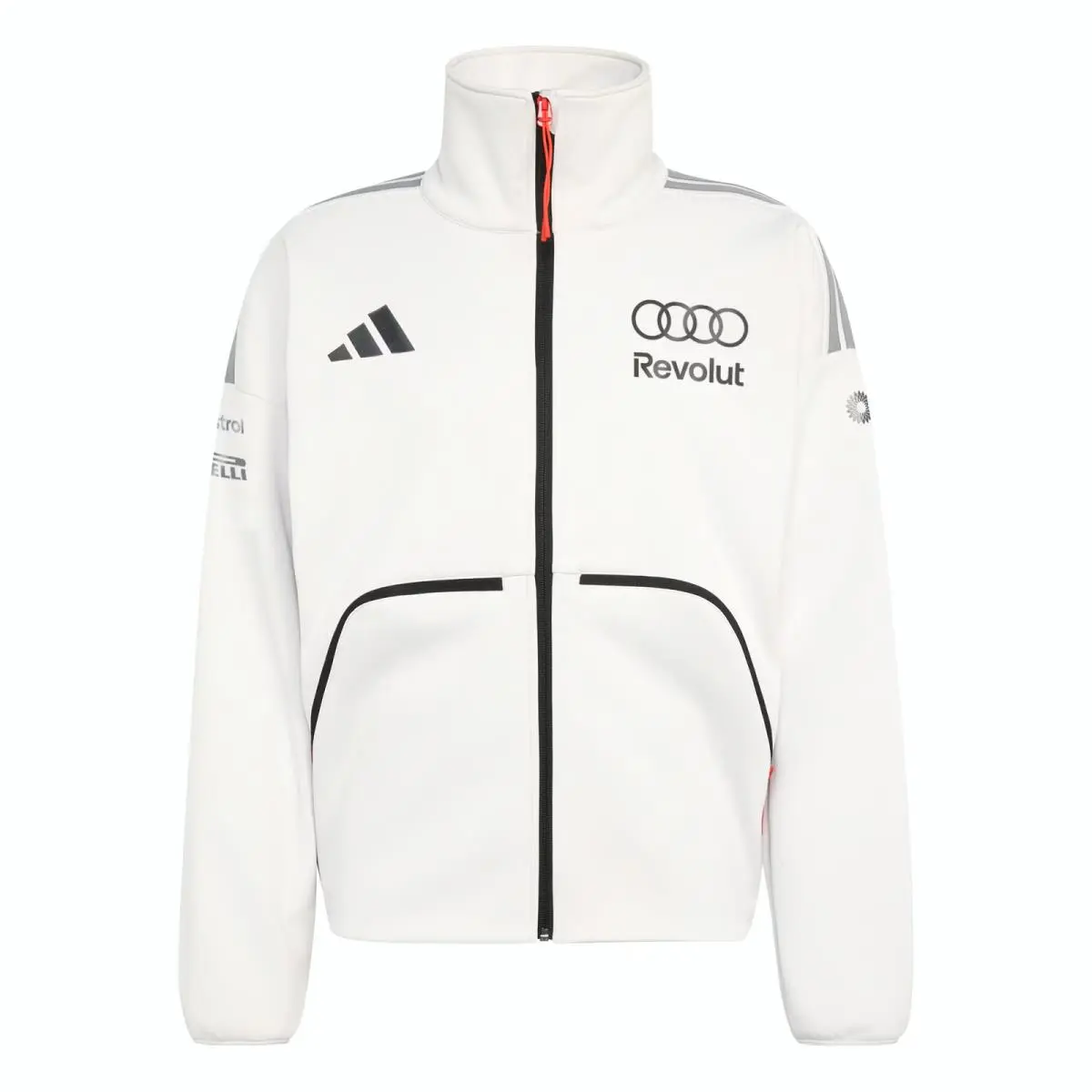 Adidas clothing - ADIDAS AUDI REVOLUT F1 TEAM ENGINEERS & MARKETING TRACK TOP - KE8919 - Gray 4