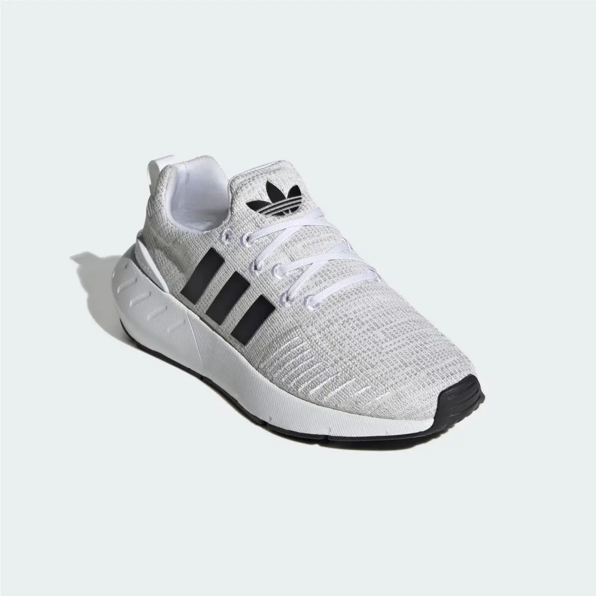 Adidas Swift 22 GW8179 Sneakers Boys US 6 White Black Running Shoes GAL1507
