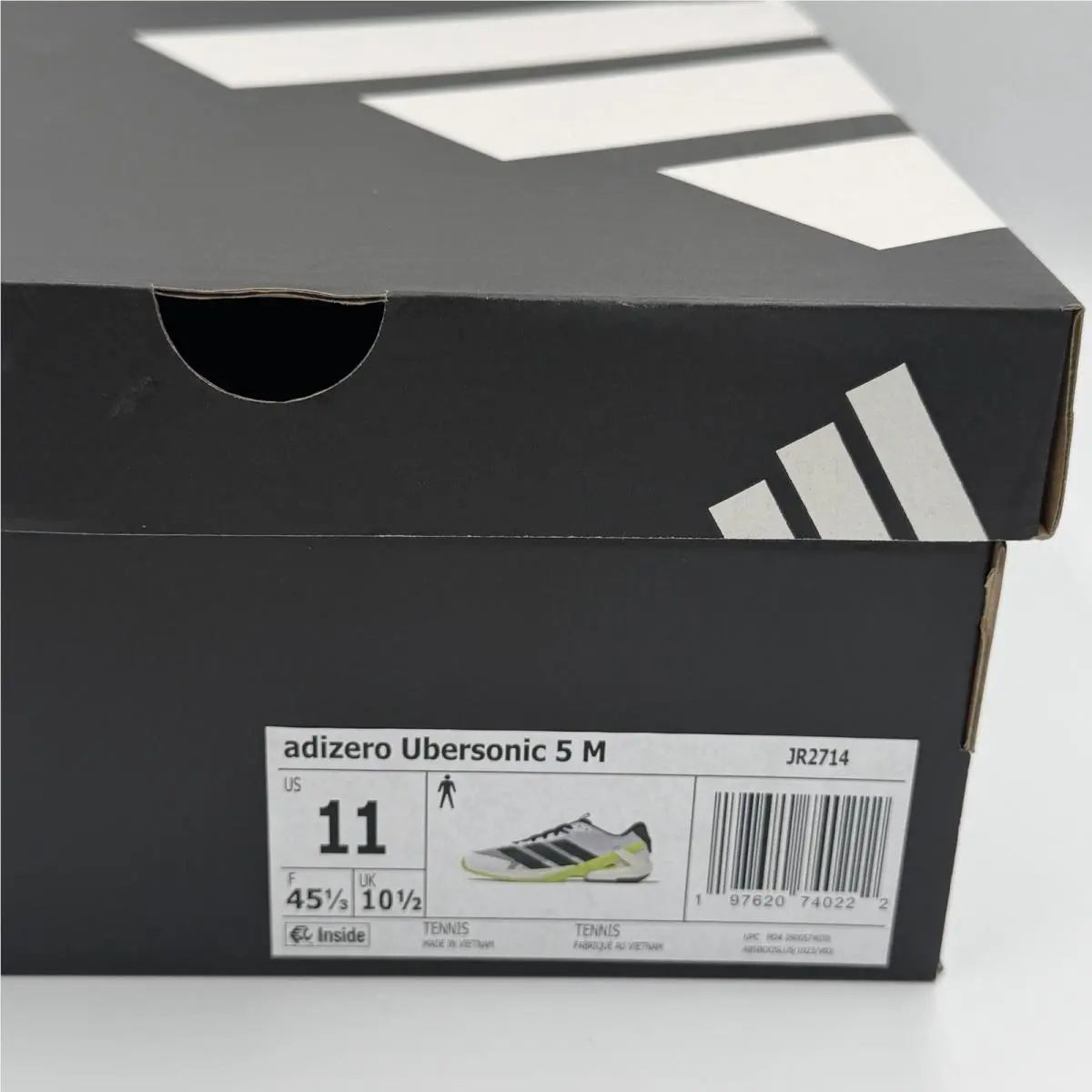 Adidas shoes - adidas adizero ubersonic - adizero ubersonic - JR2714 - White 10